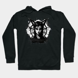 Gothic girl Hoodie